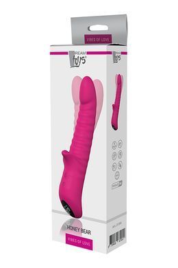 Подвійний вібратор Dream Toys Vibes Of Love Honey Bear Magenta рожевий Dream toys &mdash; фото
