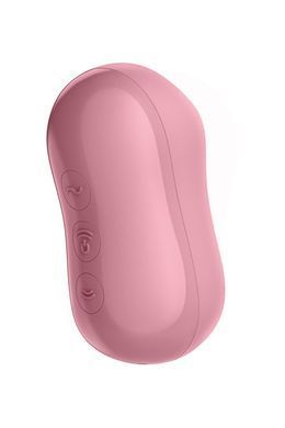 Вакуумний стимулятор із вібрацією Satisfyer Cotton Candy Light Red SO6282 фото Купити Вакуумний стимулятор із вібрацією Satisfyer Cotton Candy Light Red  Satisfyer (Німеччина) 1 588 грн