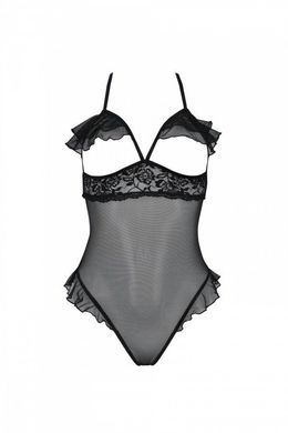 Еротичне боді Passion DOLLY BODY, L/XL, black, з відкритими чашками SO9701 фото Купити Еротичне боді Passion DOLLY BODY, L/XL, black, з відкритими чашками  Passion (Польща) 1 690 грн