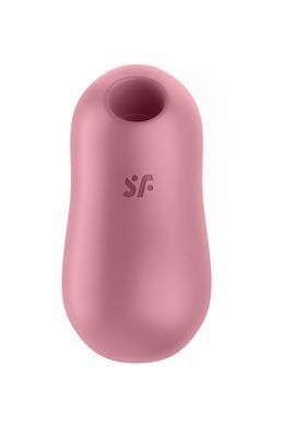 Вакуумний стимулятор із вібрацією Satisfyer Cotton Candy Light Red SO6282 фото Купити Вакуумний стимулятор із вібрацією Satisfyer Cotton Candy Light Red  Satisfyer (Німеччина) 1 588 грн