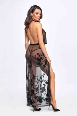 Сукня Noir Handmade F312 Divinity, S, black, прозора, до підлоги, відкрита спина, розріз збоку SX0309 фото Купити Сукня Noir Handmade F312 Divinity, S, black, прозора, до підлоги, відкрита спина, розріз збоку  Noir Handmade (Польща) 3 048 грн