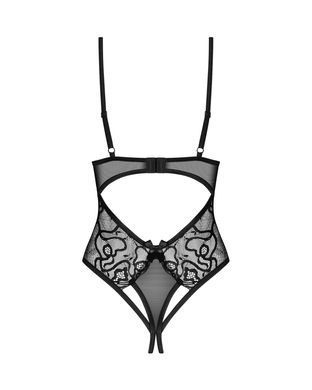 Боді Obsessive Blomentis crotchless teddy XL/2XL SX1029 фото Купити Боді Obsessive Blomentis crotchless teddy XL/2XL  Obsessive (Польща) 1 477 грн