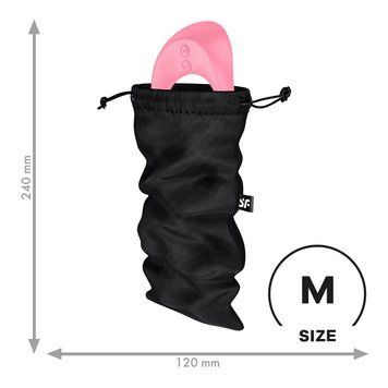 Мішок для секс-іграшок Satisfyer Treasure Bag M, чорний, на шнурку SX0546 фото Купити Мішок для секс-іграшок Satisfyer Treasure Bag M, чорний, на шнурку  Satisfyer (Німеччина) 156 грн
