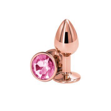 Анальна пробка NS Novelties Rear Assets - Rose Gold - Small - Pink SX4362 фото Купити Анальна пробка NS Novelties Rear Assets - Rose Gold - Small - Pink  NS Novelties (США) 369 грн