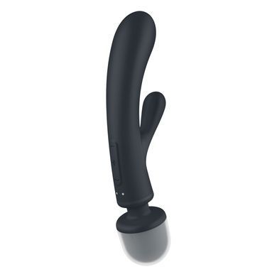 Вібратор-кролик з вібромасажером Satisfyer Triple Lover Grey, 3 мотори SO8789 фото Купити Вібратор-кролик з вібромасажером Satisfyer Triple Lover Grey, 3 мотори  Satisfyer (Німеччина) 2 540 грн