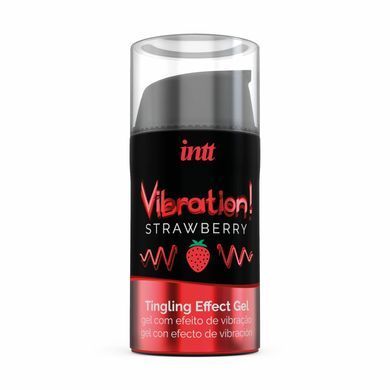 Рідкий вібратор Intt Vibration Strawberry (15 мл), густий гель, дуже смачний, діє до 30 хвилин SO2921 фото Купити Рідкий вібратор Intt Vibration Strawberry (15 мл), густий гель, дуже смачний, діє до 30 хвилин  Intt  747 грн
