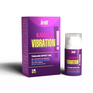 Жидкий вибратор Intt Vibration Blackberry (15 мл) со вкусом ежевики SX2661 фото Купить   Intt (Бразилія-Португалія) 812 грн