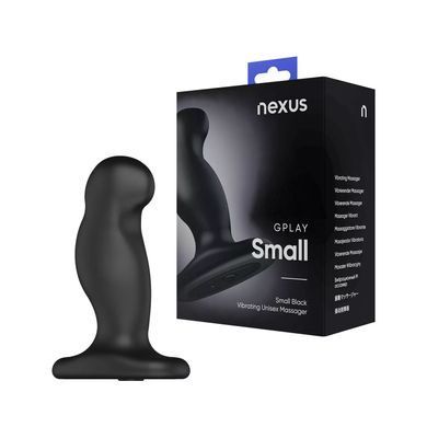 Вібромасажер простати Nexus G-Play Plus S Black, макс. діаметр 2,3 см, перезаряджуваний GPS001 фото Купити Вібромасажер простати Nexus G-Play Plus S Black, макс. діаметр 2,3 см, перезаряджуваний  Nexus  1 439 грн