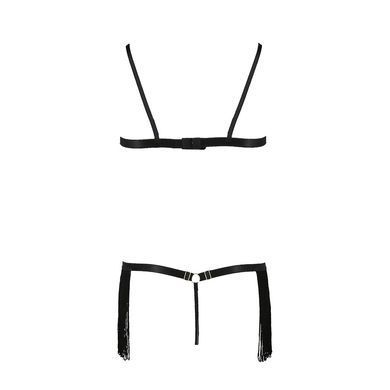 Комплект білизни Passion Exclusive KASSANDRA SET OpenBra L/XL black, ліф з бахроми, трусики-спідниця PS26301 фото Купити Комплект білизни Passion Exclusive KASSANDRA SET OpenBra L/XL black, ліф з бахроми, трусики-спідниця  Passion (Польща) 2 023 грн