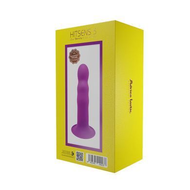 Дилдо с присоской Adrien Lastic Hitsens 3 Purple, отлично для страпона, диам. 4,1см, длина 18,2см AD24023 фото Купить   Adrien Lastic  1 108 грн
