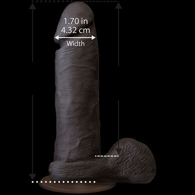 Фалоімітатор Doc Johnson The Realistic Cock 6 inch Black - ULTRASKYN, Vac-U-Lock, діаметр 4,3 см SO2790 фото Купити Фалоімітатор Doc Johnson The Realistic Cock 6 inch Black - ULTRASKYN, Vac-U-Lock, діаметр 4,3 см  Doc Johnson  3 807 грн