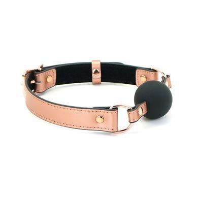 Кляп Liebe Seele Rose Gold Memory Ball Gag SO9493 фото Купити Кляп Liebe Seele Rose Gold Memory Ball Gag  Liebe Seele  1 487 грн