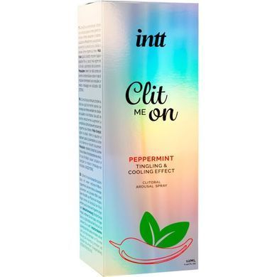 Збуджувальний спрей для клітора Intt Clit Me On Peppermint Cooling Effect 12мл охолоджувальний ефект SO8392 фото Купити Збуджувальний спрей для клітора Intt Clit Me On Peppermint Cooling Effect 12мл охолоджувальний ефект  Intt (Бразилія-Португалія) 600 грн