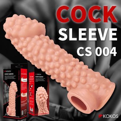 Насадка на член Kokos Cock Sleeve CS 004 S SX4615 фото Купити Насадка на член Kokos Cock Sleeve CS 004 S  Kokos  498 грн