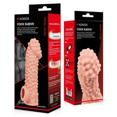 Насадка на член Kokos Cock Sleeve CS 004 S SX4615 фото Купити Насадка на член Kokos Cock Sleeve CS 004 S  Kokos  498 грн