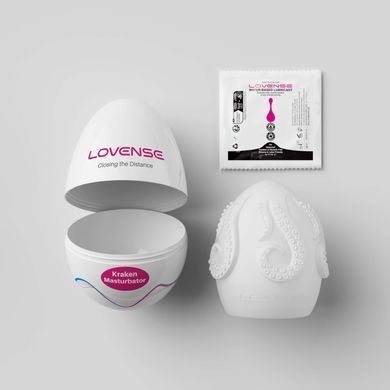 Мастурбатор-яйцо Lovense Kraken masturbator egg, текстура-сюрприз SO8979 фото Купить   Lovense (Гонконг) 230 грн