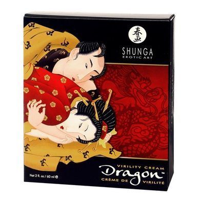 Стимулювальний крем для пар Shunga Dragon Cream (60 мл), ефект тепло-холод та поколювання SO2523 фото Купити Стимулювальний крем для пар Shunga Dragon Cream (60 мл), ефект тепло-холод та поколювання  Shunga (Канада) 1 690 грн