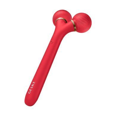 Електронний ультразвуковий ролик для обличчя GESKE Sonic Facial Roller 4в1 red HB0633 фото Купити Електронний ультразвуковий ролик для обличчя GESKE Sonic Facial Roller 4в1 red  GESKE  2 109 грн