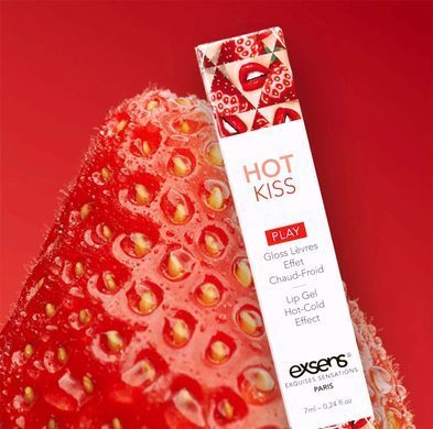 Стимулювальний блиск для губ EXSENS Strawberry Hot Kiss 7 мл, зігріває та охолоджує SX4014 фото Купити Стимулювальний блиск для губ EXSENS Strawberry Hot Kiss 7 мл, зігріває та охолоджує  Exsens  739 грн