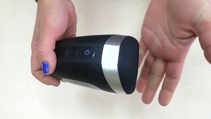 Мастурбатор Satisfyer Men Heat Vibration имитатор минета, подогрев и вибрация, стимуляция головки SO2299 фото Купить   Satisfyer (Німеччина) 2 170 грн