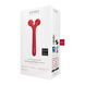 Електронний ультразвуковий ролик для обличчя GESKE Sonic Facial Roller 4в1 red HB0633 фото 10