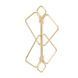 Зажимы для сосков LOCKINK Nipple Clamps - Golden SX0850 фото 7
