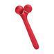 Електронний ультразвуковий ролик для обличчя GESKE Sonic Facial Roller 4в1 red HB0633 фото 6