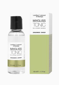 Лубрикант на силиконовой основе MixGliss TONIC - GINGEMBRE (50 мл) с ароматом имбиря SO1359 фото Купить   MixGliss (Франція) 794 грн