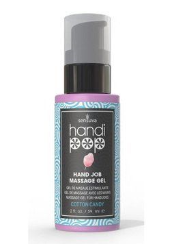 Вкусный гель для изысканных мануальных и оральных ласк Sensuva &mdash; Handipop Cotton Candy (59 мл) SO9820 фото Купить   Sensuva (США) 461 грн