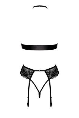 Комплект Kissable Bondage Kiss Set Black S/M SX1962 фото Купити Комплект Kissable Bondage Kiss Set Black S/M  Noir Handmade (Польща) 1 662 грн
