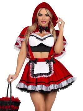 Костюм Красной Шапочки Leg Avenue Flirty Miss Red Top and Skirt M SX2782 фото Купить   Leg Avenue (США) 3 325 грн