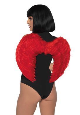 Крылья дьяволицы Leg Avenue devil wings Red, настоящие перья SO7946 фото Купить   Leg Avenue (США) 997 грн
