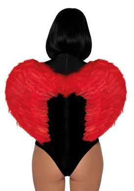 Крылья дьяволицы Leg Avenue devil wings Red, настоящие перья SO7946 фото Купить   Leg Avenue (США) 997 грн