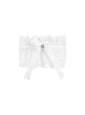 Ажурна підв&rsquo;язка Obsessive Amor Blanco garter, white SO7683 фото Купити Ажурна підв&rsquo;язка Obsessive Amor Blanco garter, white  Obsessive (Польща) 461 грн
