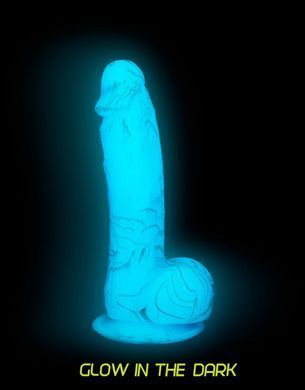 Фалоімітатор, що світиться у темряві, ADDICTION - LUKE - 7.5"- BLUE G.I.D. / W PB, 19 см, силікон SO4531 фото Купити Фалоімітатор, що світиться у темряві, ADDICTION - LUKE - 7.5"- BLUE G.I.D. / W PB, 19 см, силікон  ADDICTION  1 921 грн