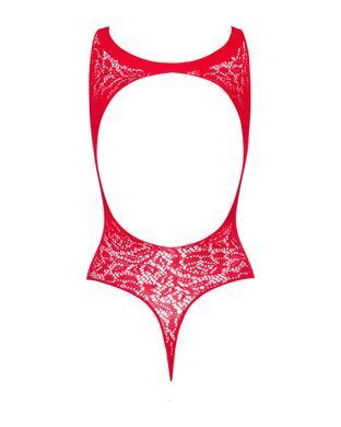 Ажурний бодістокінг із ефектом шнурівки Obsessive B120 teddy red S/M/L, червоний SO7208 фото Купити Ажурний бодістокінг із ефектом шнурівки Obsessive B120 teddy red S/M/L, червоний  Obsessive (Польща) 821 грн