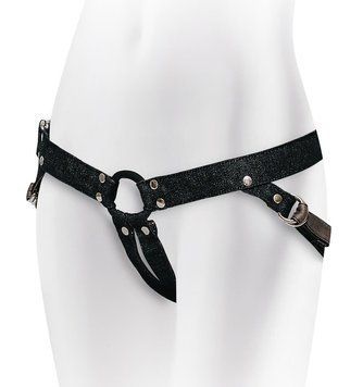Джинсовые трусики для страпона Adrien Lastic - Lastic Strap-on AD40779 фото Купить   Adrien Lastic  1 810 грн