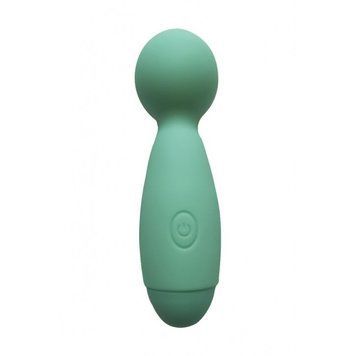Мини-вибромассажер Wooomy Smally Mini Wand Turquoise SO7407 фото Купить   Wooomy (Іспанія) 1 320 грн