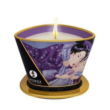 Массажная свеча Shunga Massage Candle &ndash; Exotic Fruits (170 мл) с афродизиаками SO2512 фото Купить   Shunga (Канада) 923 грн