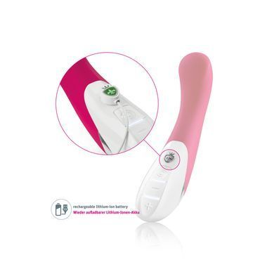Вібратор Mystim Al Punto Pink SX3184 фото Купити Вібратор Mystim Al Punto Pink  Mystim (Німеччина) 4 249 грн