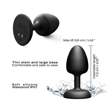 Анальна вібропробка Dorcel GEISHA PLUG INFINITE M SX1387 фото Купити Анальна вібропробка Dorcel GEISHA PLUG INFINITE M  Dorcel (Франція) 3 168 грн