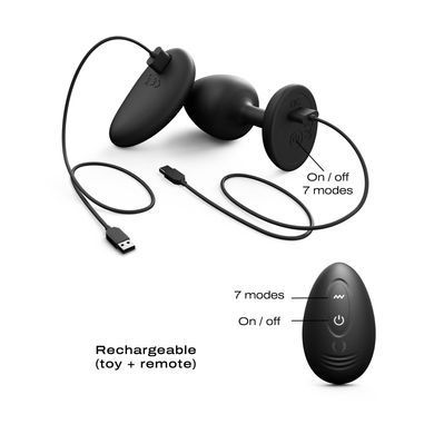 Анальна вібропробка Dorcel GEISHA PLUG INFINITE M SX1387 фото Купити Анальна вібропробка Dorcel GEISHA PLUG INFINITE M  Dorcel (Франція) 3 168 грн