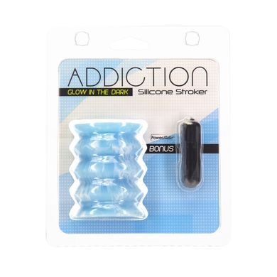 Мастурбатор ADDICTION Silicone Reversible Stroker &ndash; Glow in the Dark SX1296 фото Купить   ADDICTION  1 108 грн
