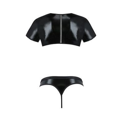 Комплект чоловічої білизни під латекс Passion 057 SET PETER L/XL Black, кроп-топ, стринги SO7633 фото Купити Комплект чоловічої білизни під латекс Passion 057 SET PETER L/XL Black, кроп-топ, стринги  Passion (Польща) 2 937 грн