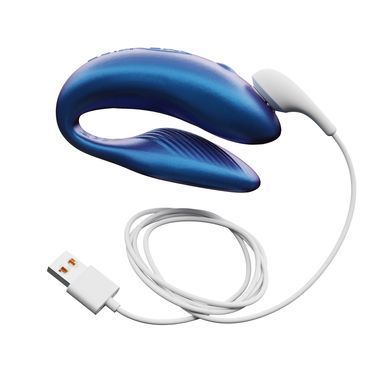 Смарт-вібратор для пар We-Vibe Chorus Cosmic Blue, сенсорне керування вібраціями стисненням пульта SO6919 фото Купити Смарт-вібратор для пар We-Vibe Chorus Cosmic Blue, сенсорне керування вібраціями стисненням пульта  We-Vibe (Канада) 8 592 грн
