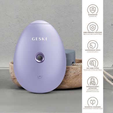 Електронний освіжувач для зволоження обличчя GESKE Facial Hydration Refresher 4в1 purple HB0167 фото Купити Електронний освіжувач для зволоження обличчя GESKE Facial Hydration Refresher 4в1 purple  GESKE 1 279 грн
