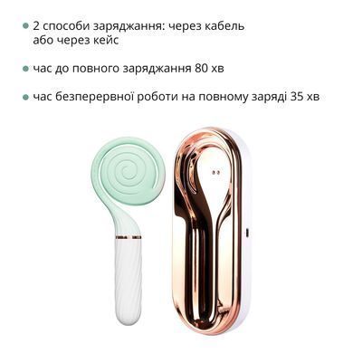 Пульсатор с вакуумной стимуляцией Otouch LOLLIPOP Teal SO9427 фото Купить   Otouch (Китай) 3 538 грн