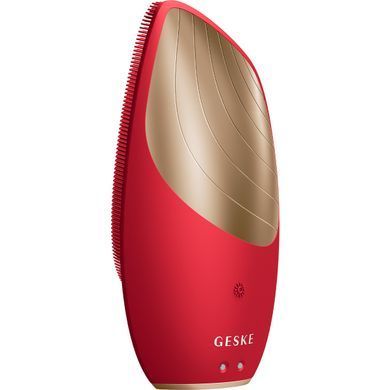 Електронна звукова термо щітка для обличчя GESKE Sonic Thermo Facial Brush 6в1 red HB0634 фото Купити Електронна звукова термо щітка для обличчя GESKE Sonic Thermo Facial Brush 6в1 red  GESKE 2 129 грн