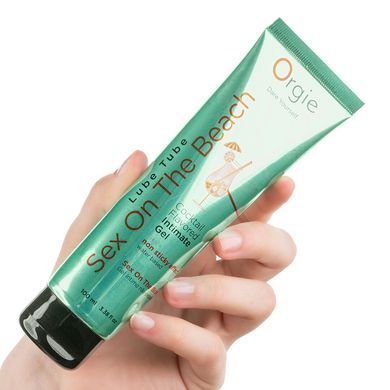 Лубрикант на водной основе Orgie Lube Tube Sex On The Beach, 100 мл, персиково-апельсиновый вкус SX1517 фото Купить   Orgie (Бразилія-Португалія) 498 грн