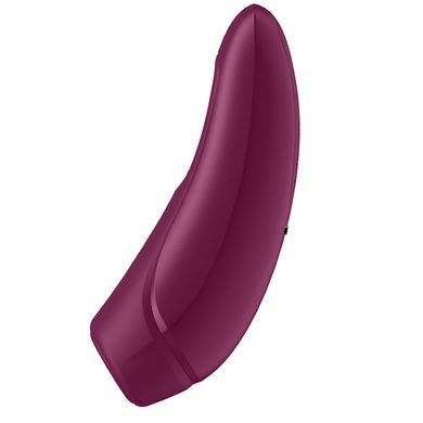 Вакуумный клиторальный стимулятор Satisfyer Curvy 1+ Rose Red с управлением через интернет SO3780 фото Купить   Satisfyer (Німеччина) 2 217 грн